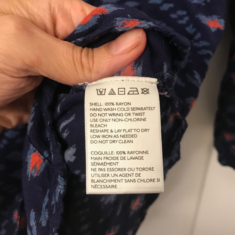 Ecoté patterned button up - Picture 4 of 5